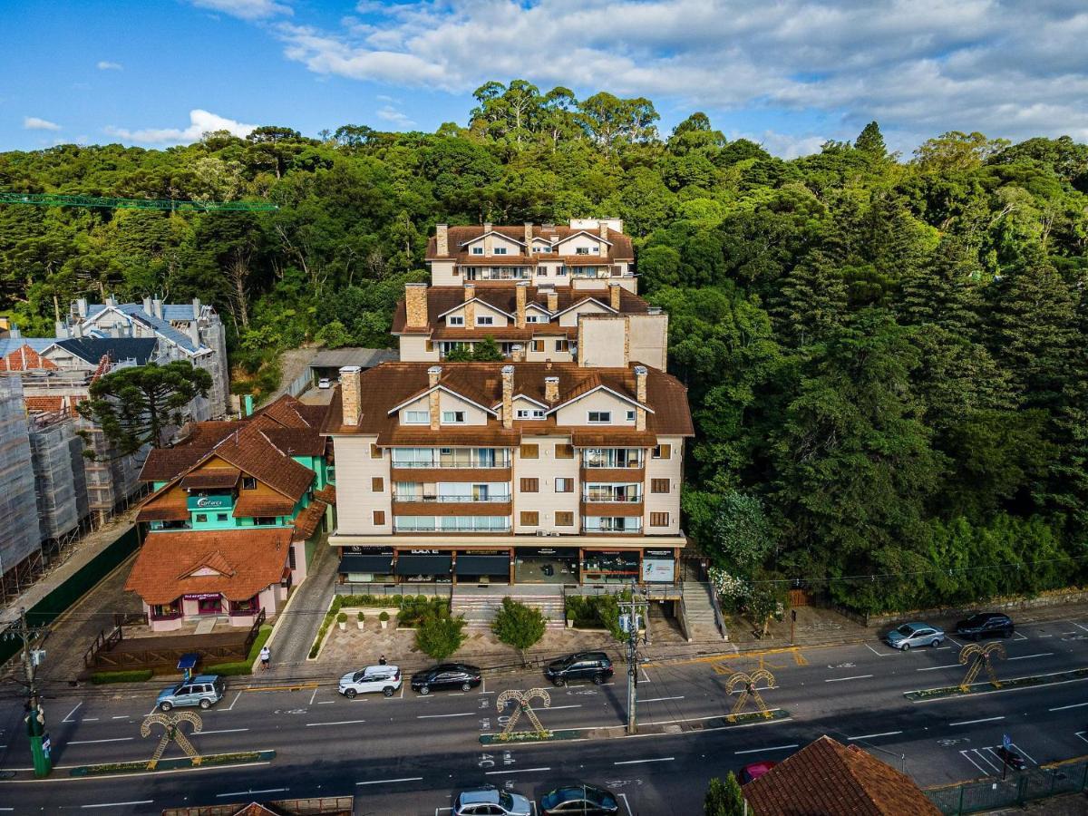 Flores Da Montanha 204C - Apto Borges De Medeiros Gramado 600 Metros Rua Cobertaアパートメント エクステリア 写真