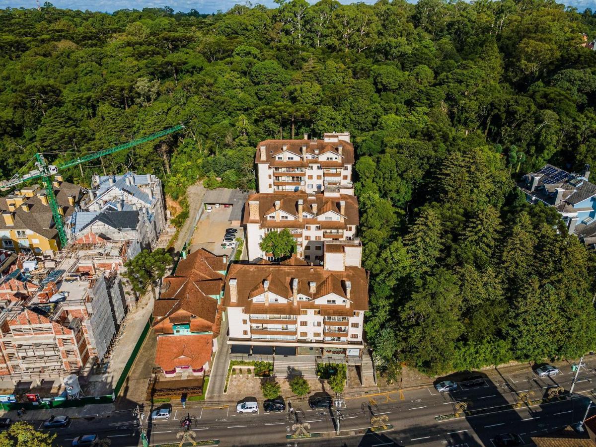 Flores Da Montanha 204C - Apto Borges De Medeiros Gramado 600 Metros Rua Cobertaアパートメント エクステリア 写真