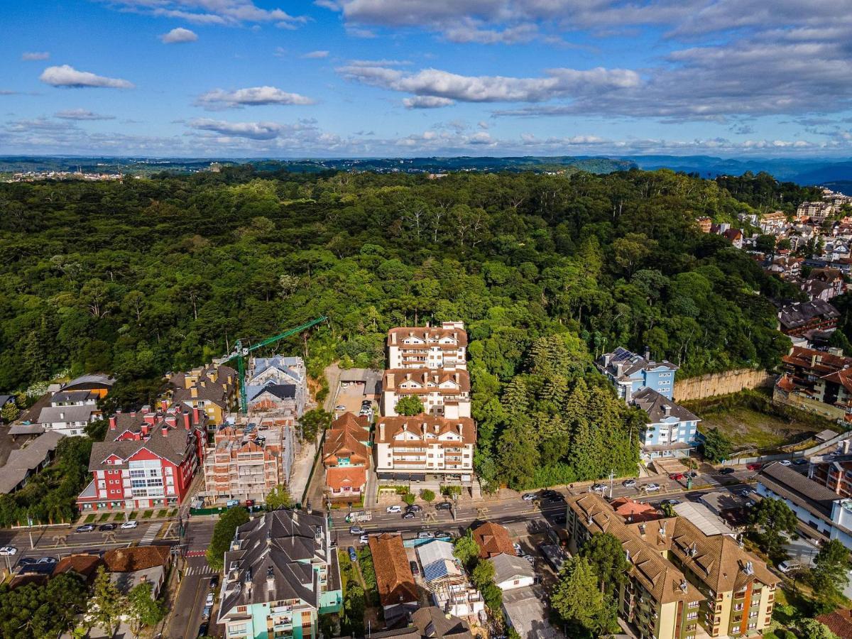 Flores Da Montanha 204C - Apto Borges De Medeiros Gramado 600 Metros Rua Cobertaアパートメント エクステリア 写真